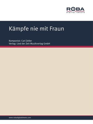 cover image of Kämpfe nie mit Fraun